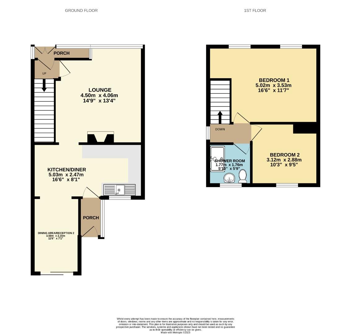 Floorplans For Lodge Road, Orrell, Wigan, WN5 7AT
