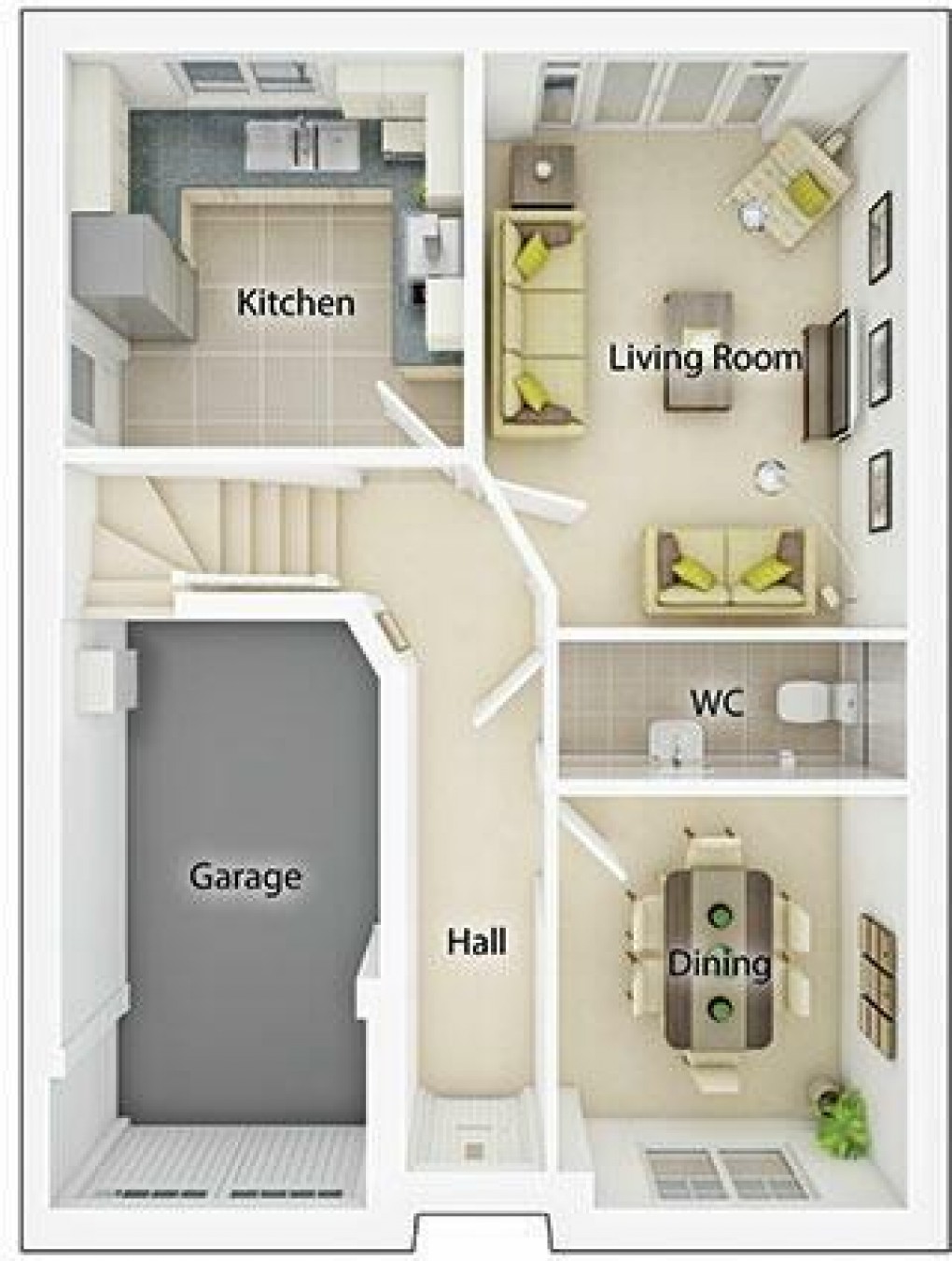 Floorplan for East Field Drive, Golborne, WA3 3YP