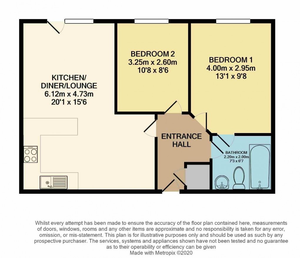 Floorplan for Wharfside, Heritage Way, Wigan, WN3 4AT