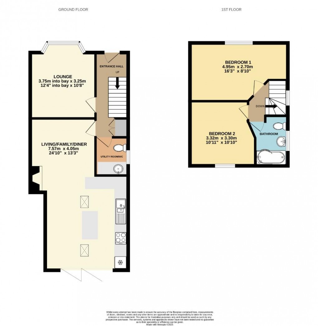 Floorplan for Lessingham Avenue, Swinley, Wigan, WN1 2HX