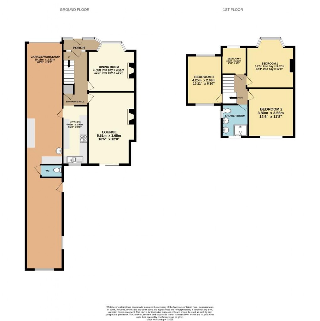 Floorplan for Milton Grove, Orrell, Wigan, WN5 8HT