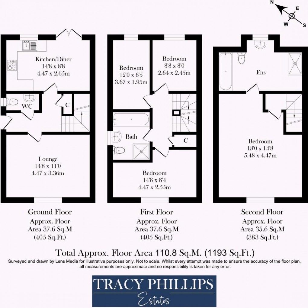 Floorplan for Preston Road, Standish, Wigan, WN6 0NZ