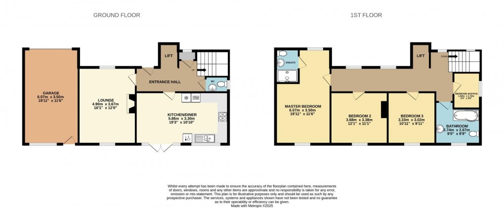 Floorplan for Lafford Lane, Upholland, WN8 0LL