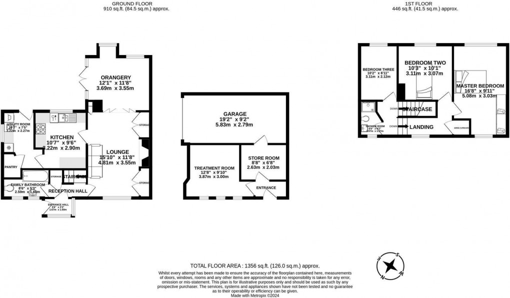 Floorplan for Church Lane, Charnock Richard, Chorley, PR7 5NA