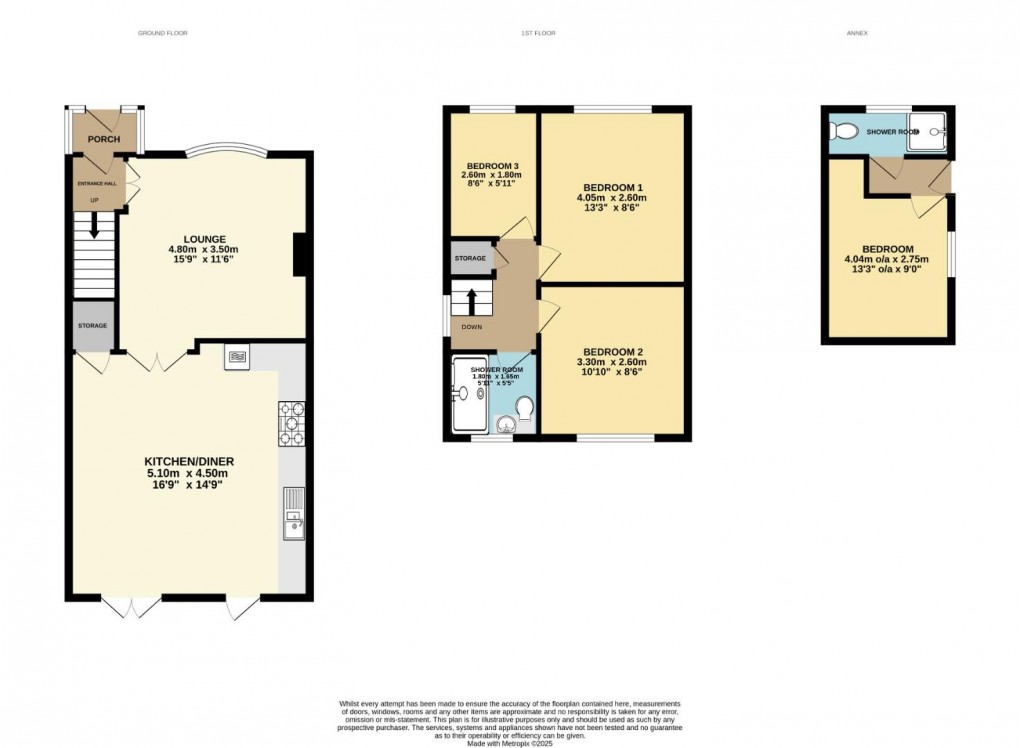 Floorplan for Churton Grove, Standish, Wigan, WN6 0SZ
