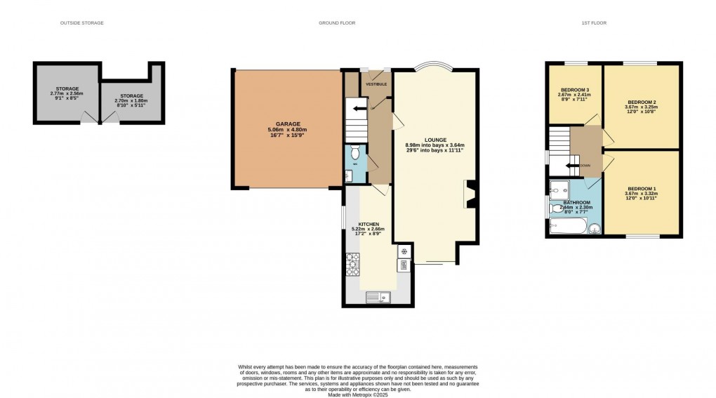 Floorplan for Milton Grove, Wigan, WN1 2PG