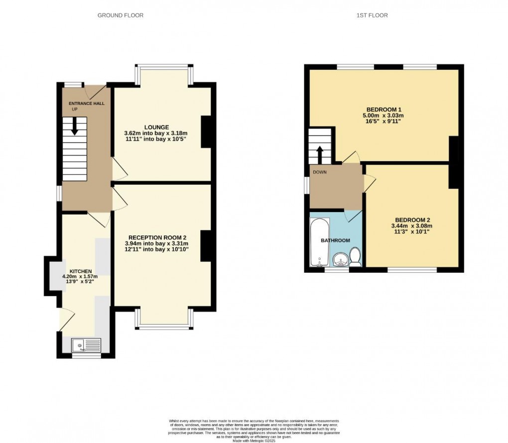 Floorplan for Goldenways, Swinley, Wigan, WN1 2EA