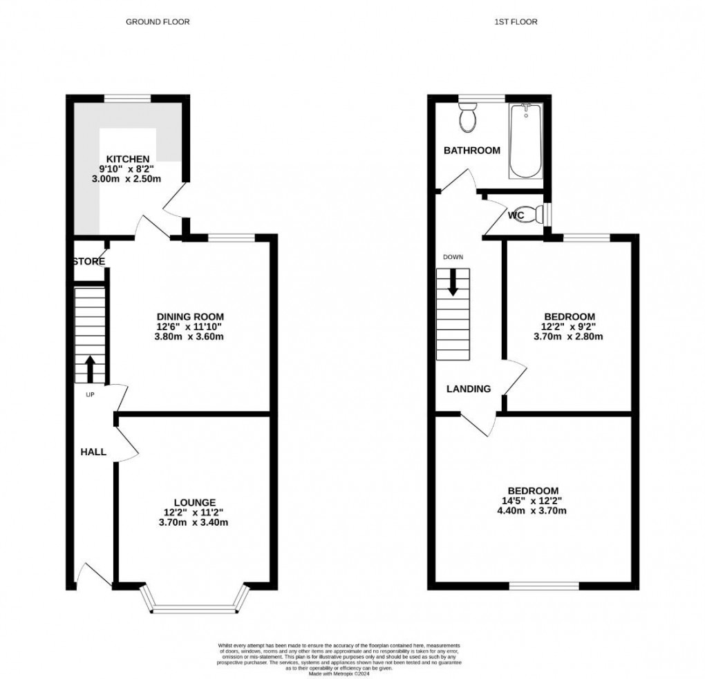 Floorplan for Gidlow Lane, Springfield, Wigan, WN6 7EA