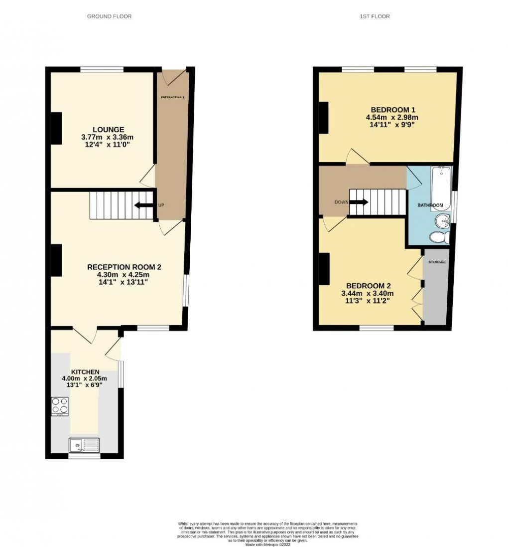 Floorplan for Barnsley Street, Springfield, Wigan, WN6 7HU