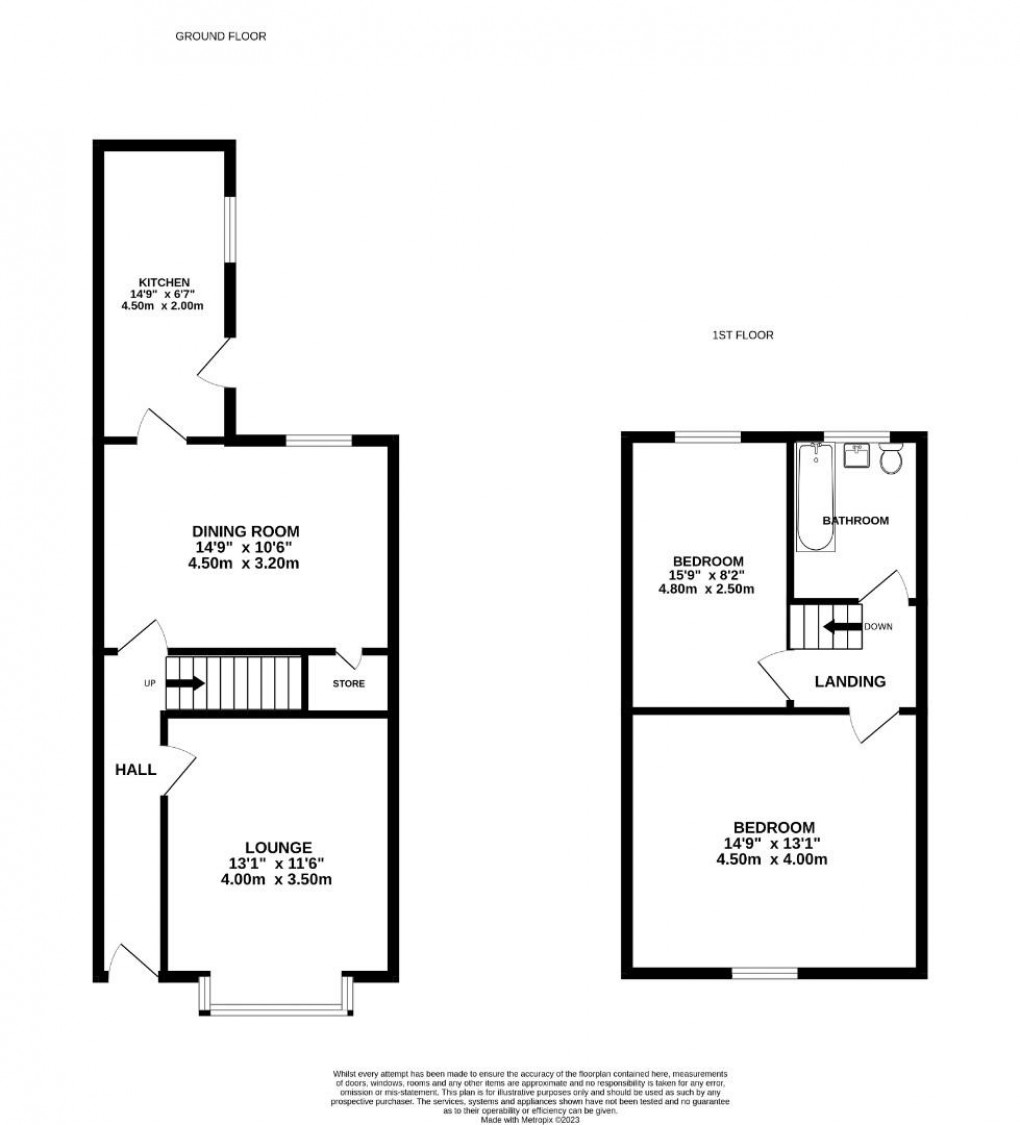 Floorplan for Barnsley Street, Springfield, Wigan, WN6 7HU