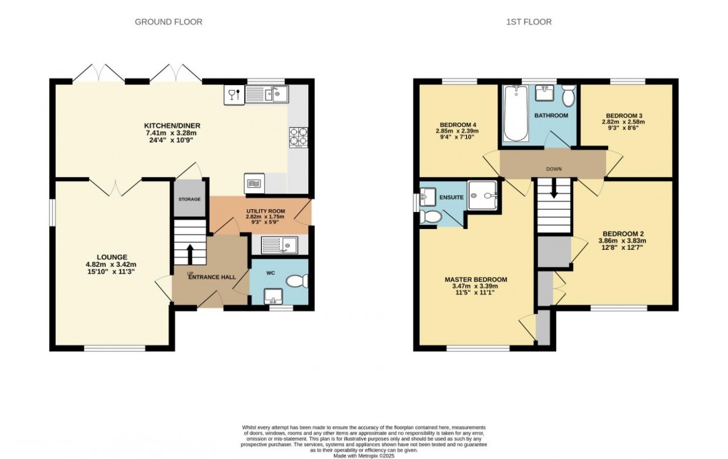 Floorplan for Mill Court, Aspull, Wigan, WN2 1RB