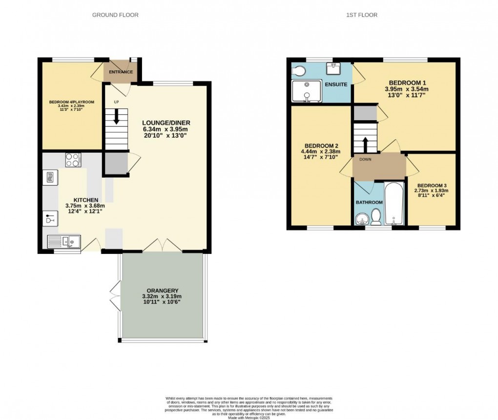 Floorplan for Leyburn Close, Whelley, Wigan, WN1 3NF
