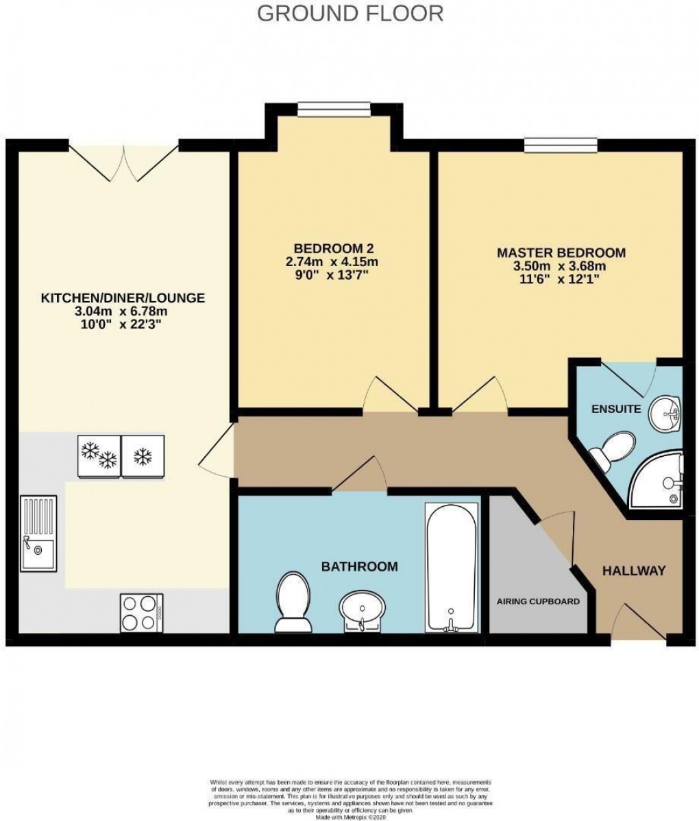 Floorplan for Wigan Lane, Wigan, WN1 2RB