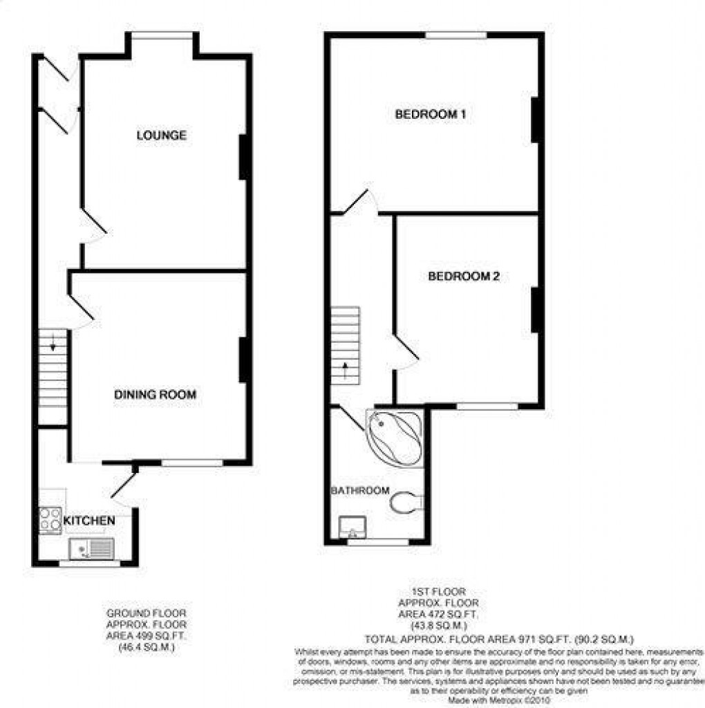 Floorplan for Swinley Street, Swinley, Wigan, WN1 2ED