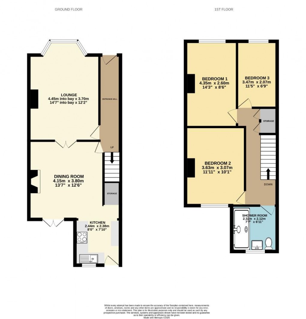Floorplan for Beech Hill Lane, Beech Hill, Wigan, WN6 7SB