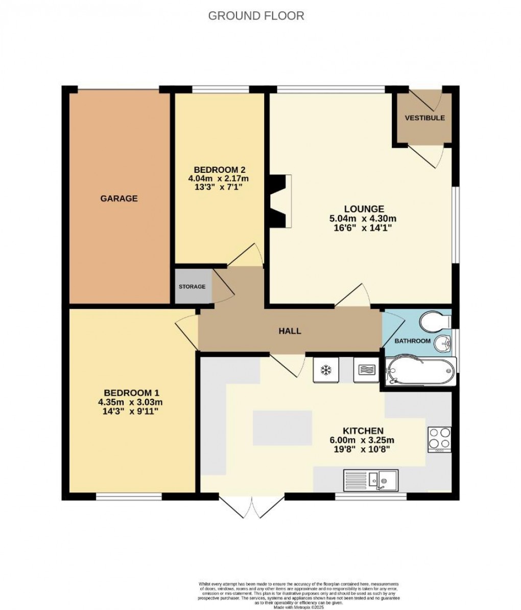 Floorplan for Cranfield Road, Marus Bridge, Wigan, WN3 5QE