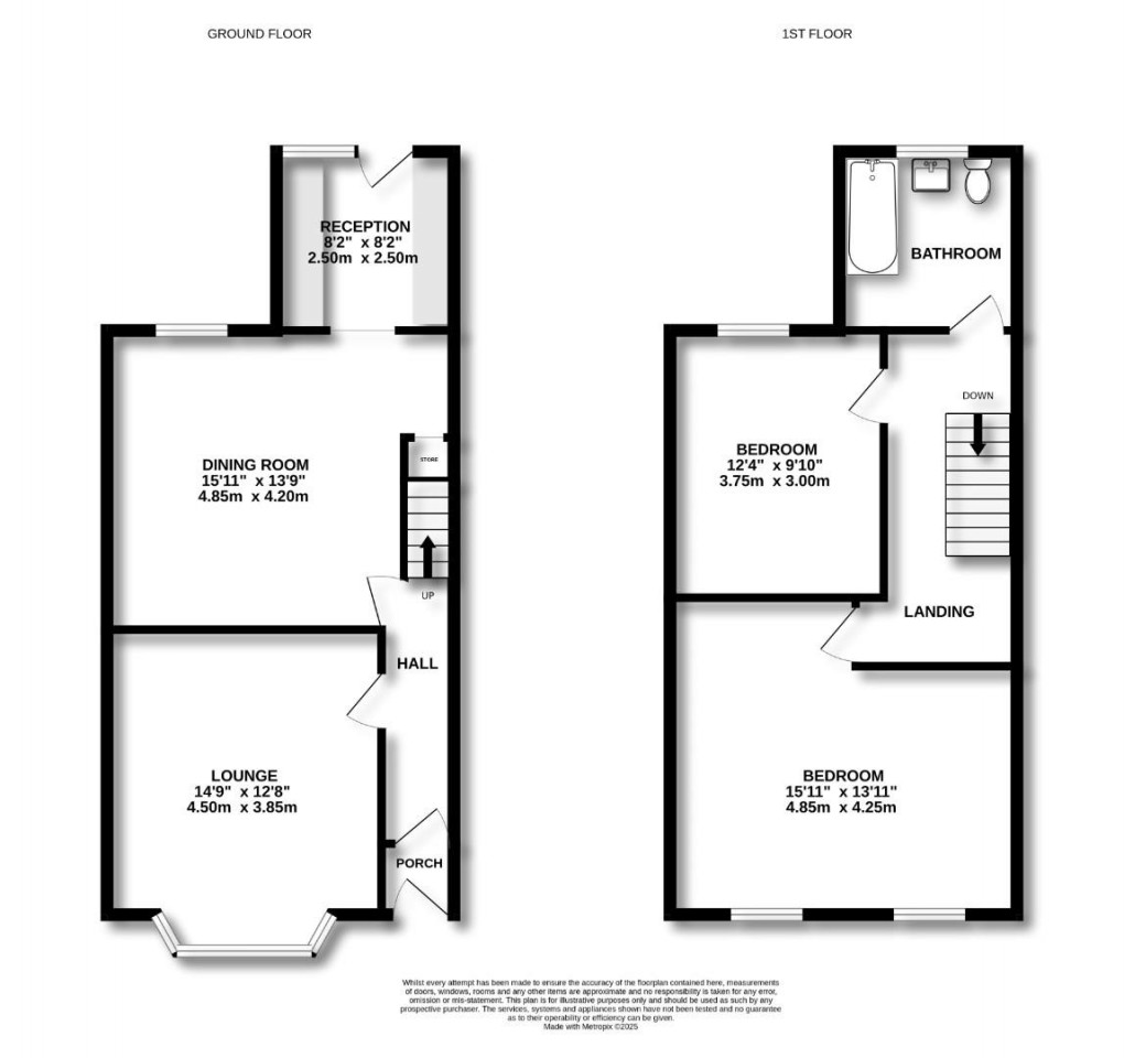 Floorplan for Beech Hill Lane, Beech Hill, Wigan, WN6 7SB