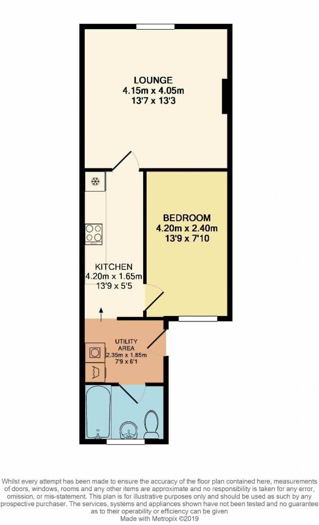 Floorplan for Wigan Road, Ashton in Makerfield, Wigan, WN4 9AR