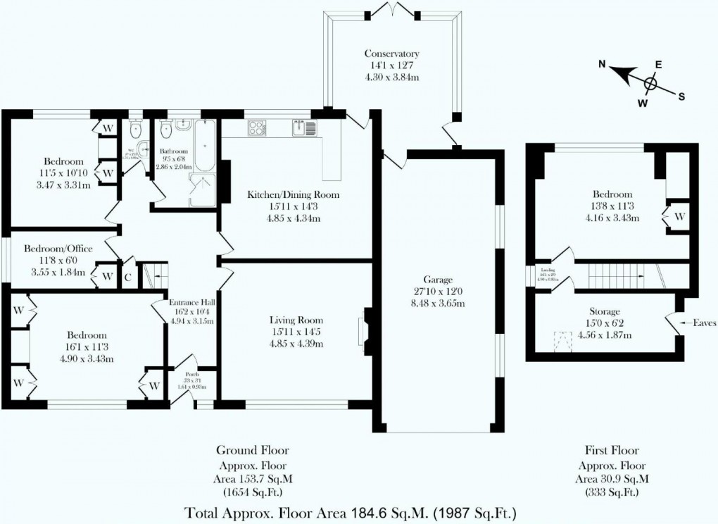 Floorplan for Mossy Lea Road, Wrightington, Wigan, WN6 9RU