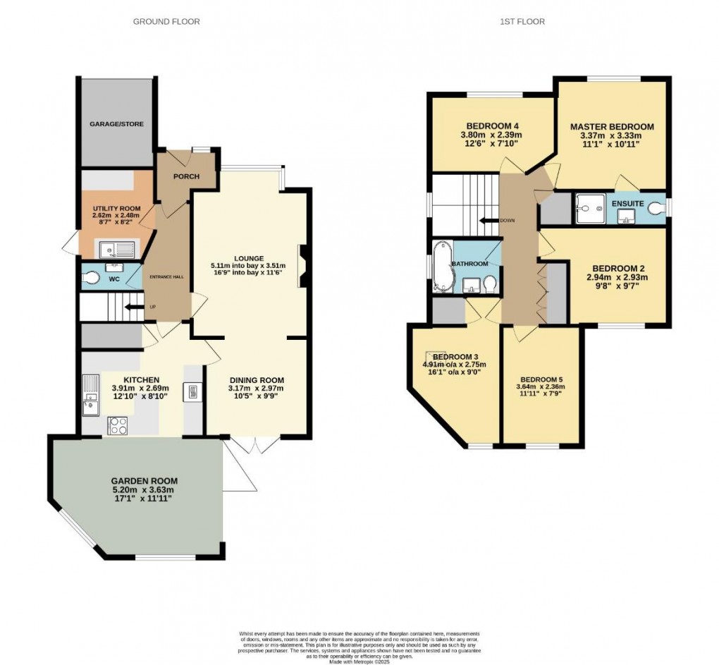 Floorplan for Berwyn Close, Horwich, Bolton, BL6 7BW