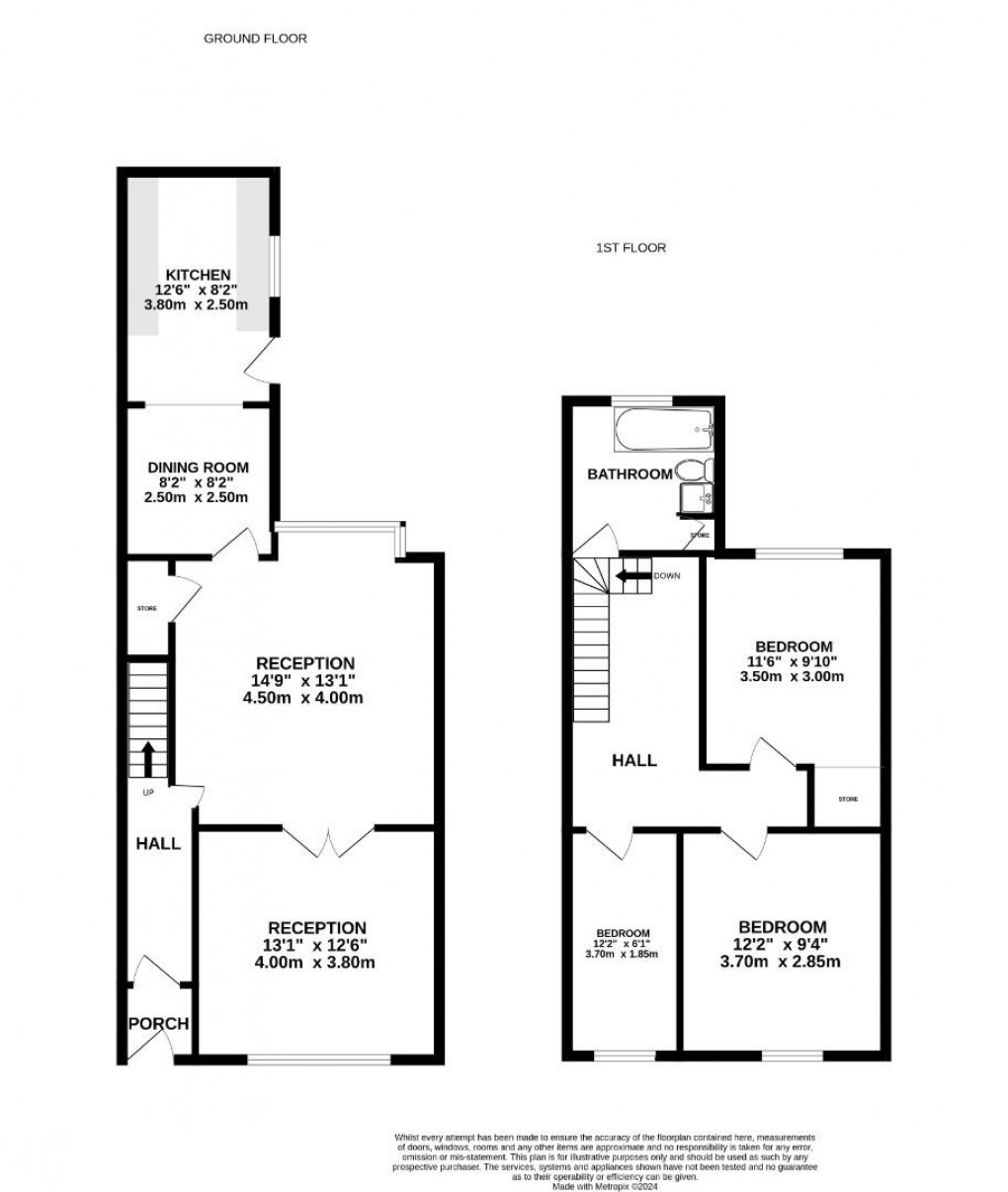 Floorplan for Wright Street, Whelley, Wigan, WN1 3PJ