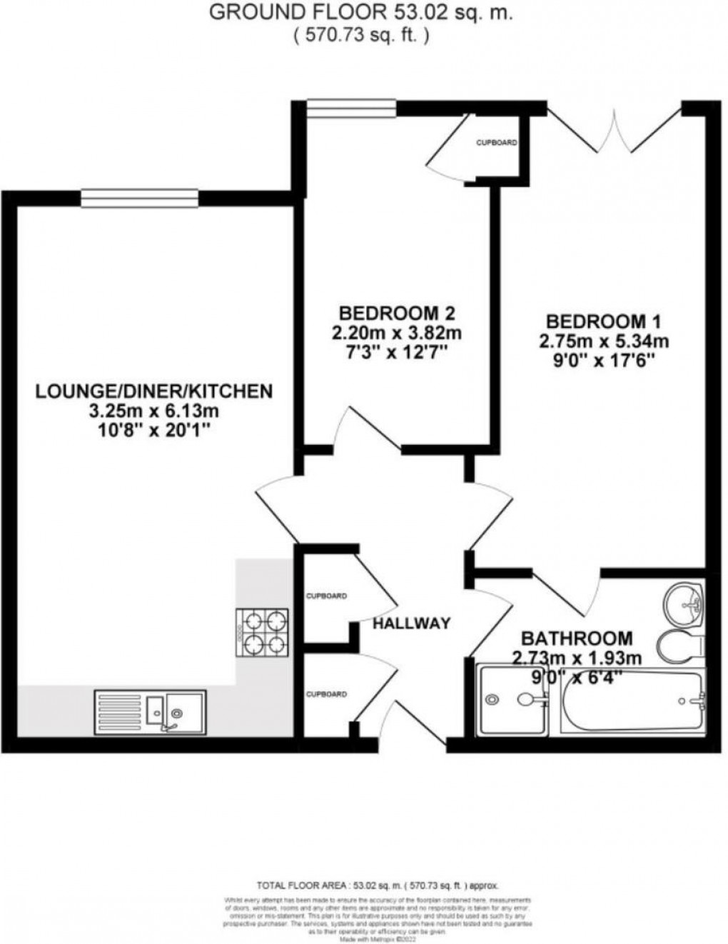 Floorplan for Trevore Drive, Standish, Wigan, WN1 2QE