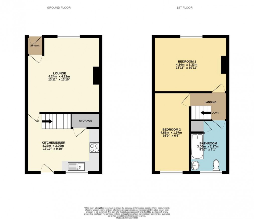 Floorplan for First Avenue, Hindley, Wigan, WN2 3EB