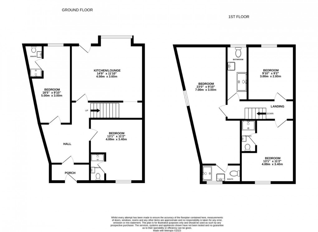 Floorplan for Birch Street, Springfield, Wigan, WN6 7EB