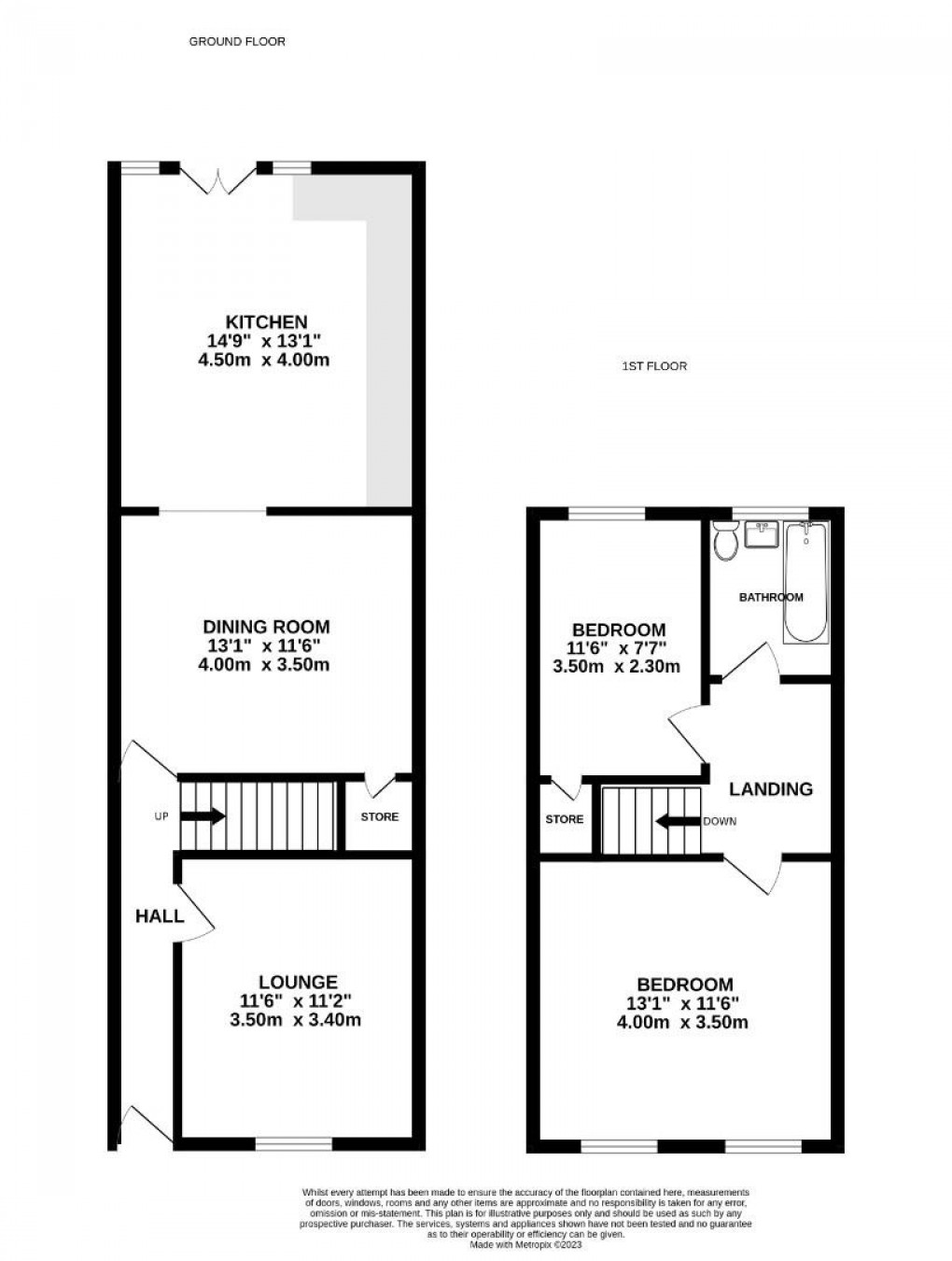 Floorplan for Edge Hall Road, Orrell, Wigan, WN5 8TL