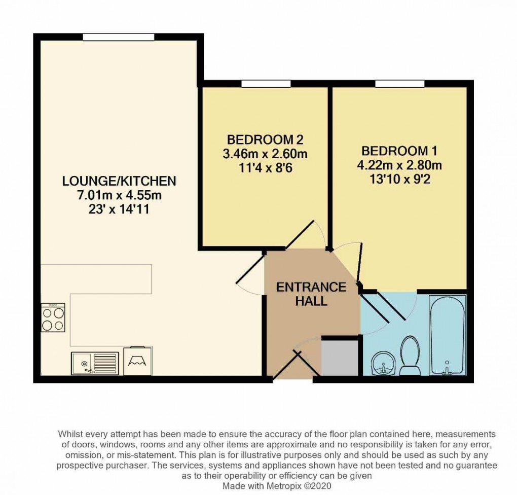 Floorplan for Millside, Heritage Way, Wigan, WN3 4BE