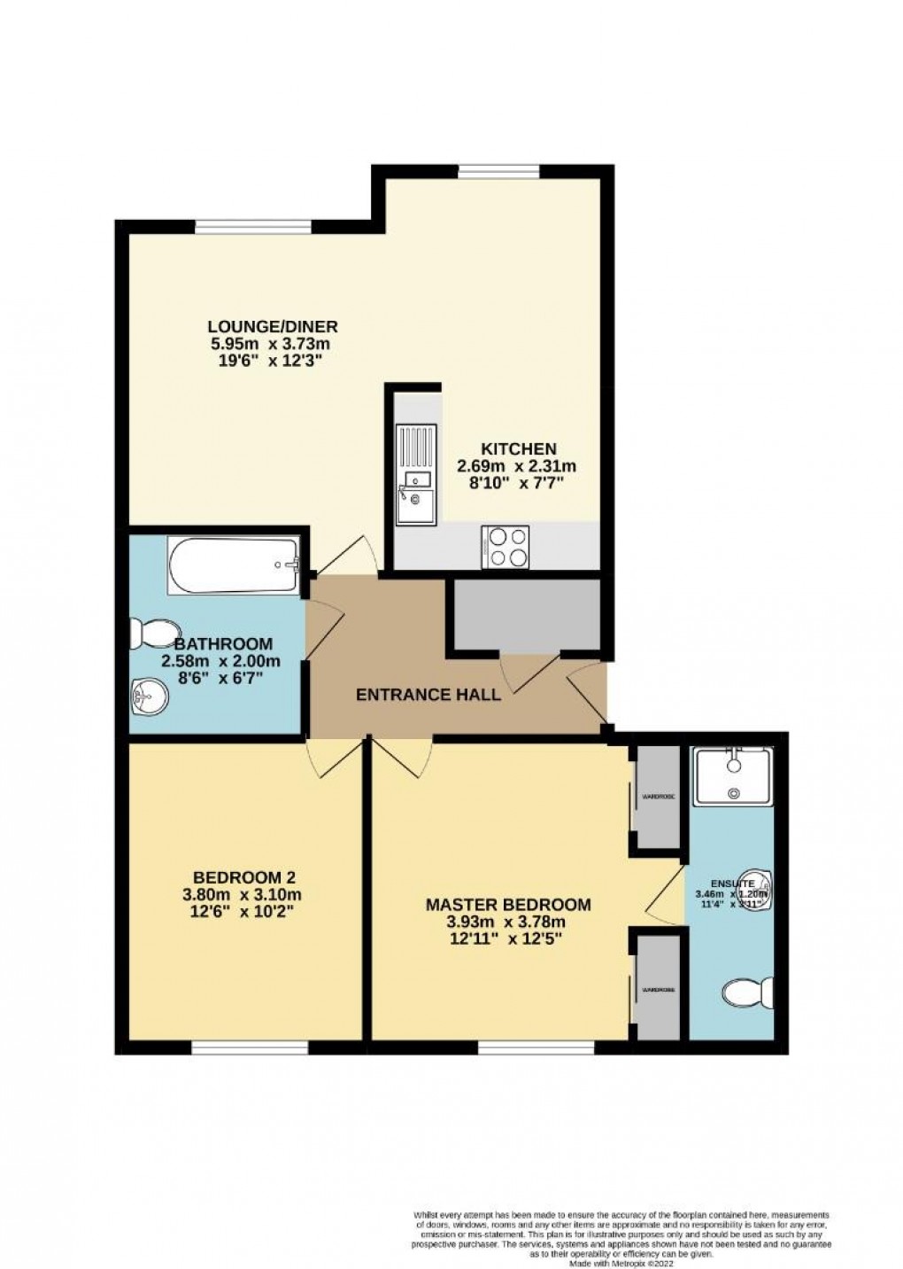 Floorplan for Woodlands Hall, Balcarres Avenue, Whelley, Wigan, WN1 3UN