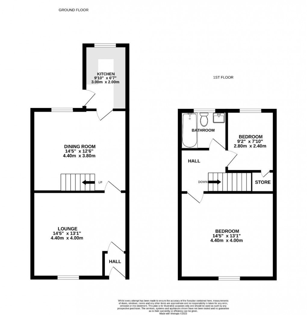 Floorplan for Northumberland Street, Whelley, Wigan, WN1 3PZ