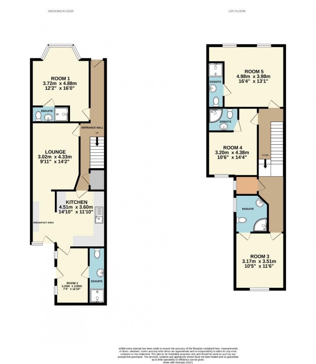 Floorplan for Gidlow Lane, Springfield, Wigan, WN6 7PH