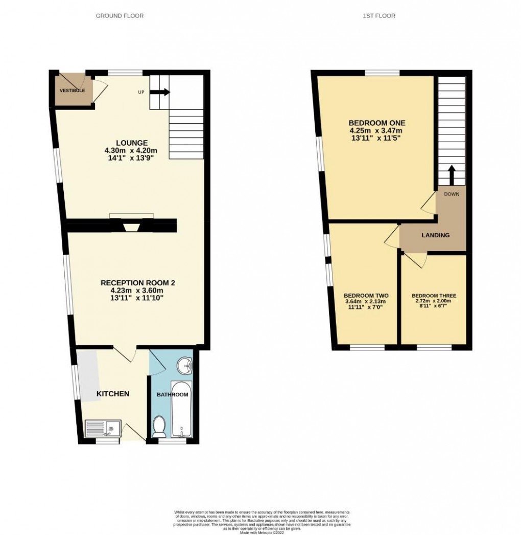 Floorplan for Warrington Road, Lower Ince, Wigan, WN3 4NB