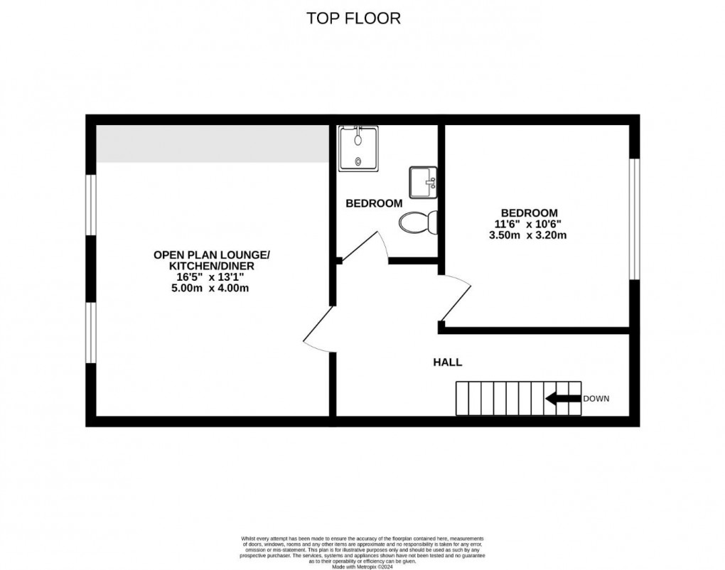 Floorplan for Dicconson Street, Swinley, Wigan, WN1 2BA