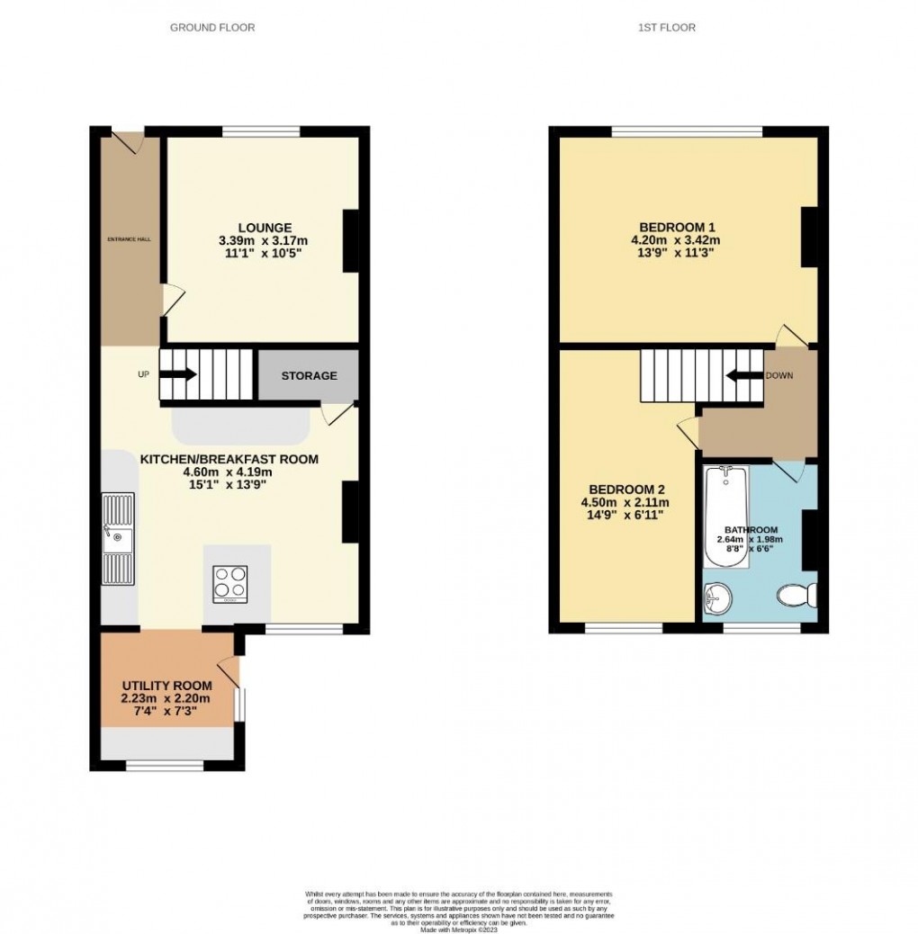 Floorplan for Brookhouse Street, Wigan, WN1 3EY