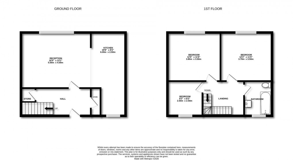 Floorplan for Fisher Close, Worsley Mesnes, Wigan, WN3 5UT