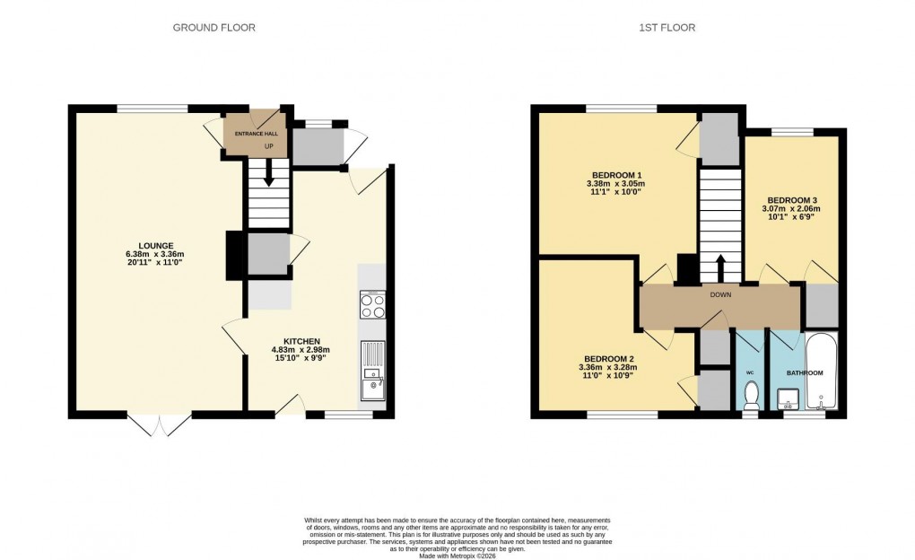 Floorplan for Harrow Road, Marsh Green, Wigan, WN5 0QL