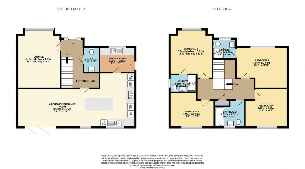 Floorplan for Booths Brow Road, Ashton-In-Makerfield, Wigan, WN4 0NG