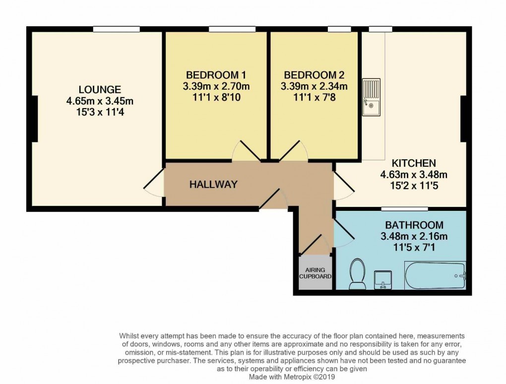 Floorplan for Dentons Green Lane, Dentons Green, St. Helens, WA10 2QF
