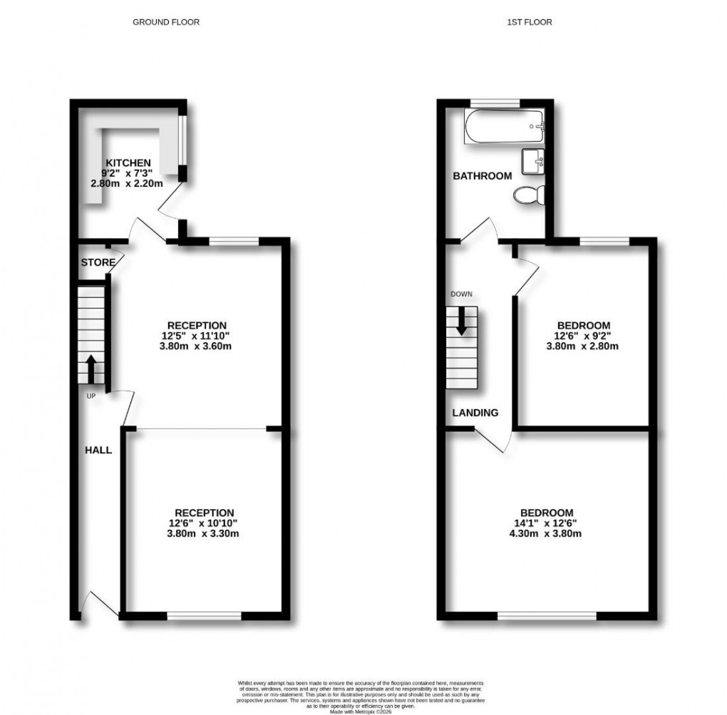 Floorplan for Winifred Street, Ince, Wigan, WN3 4SD