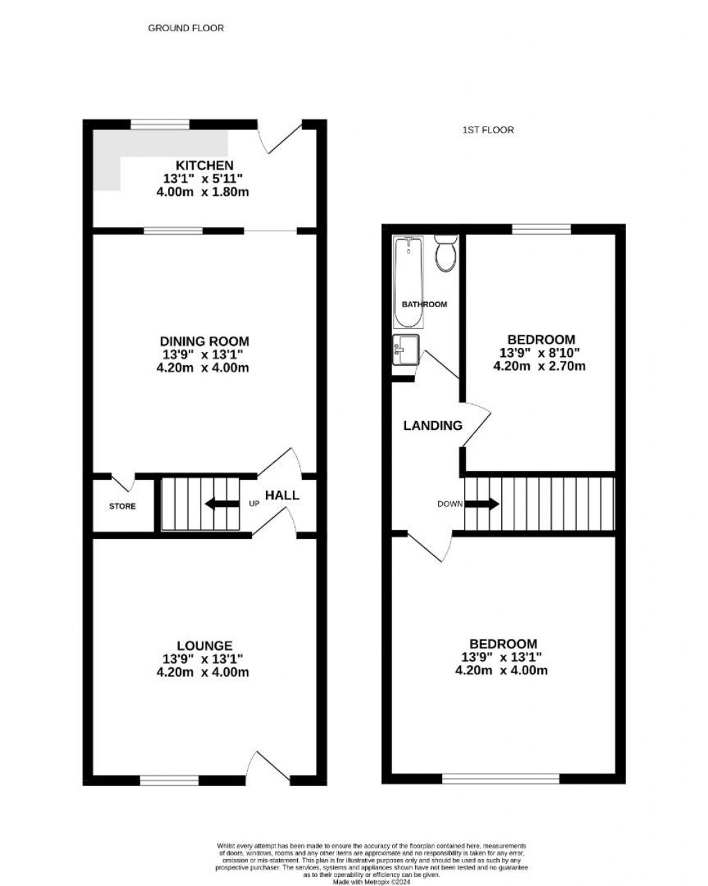 Floorplan for Ormskirk Road, Pemberton, Wigan, WN5 8BB