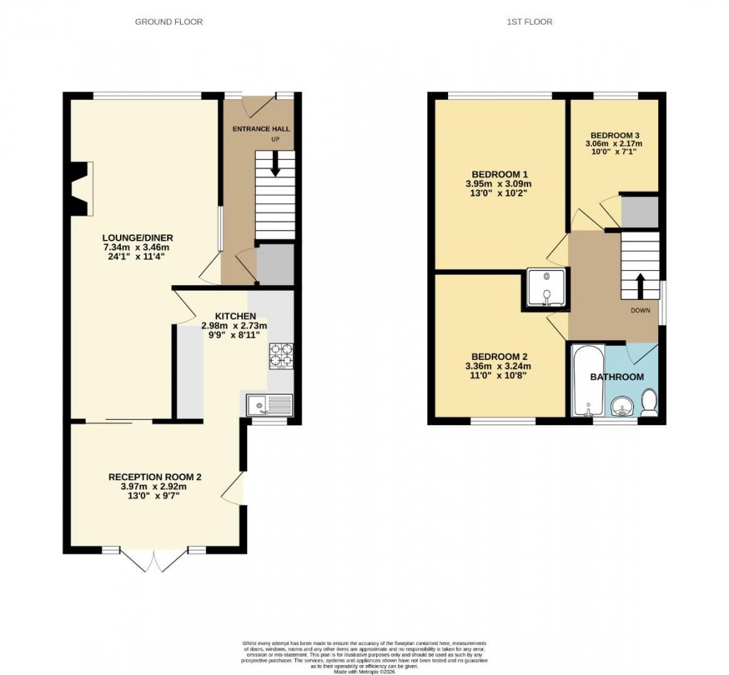 Floorplan for Thornton Close, Leigh, WN7 3NH
