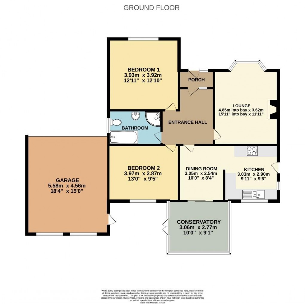 Floorplan for Plantation Gates, Whelley, Wigan, WN1 3UP
